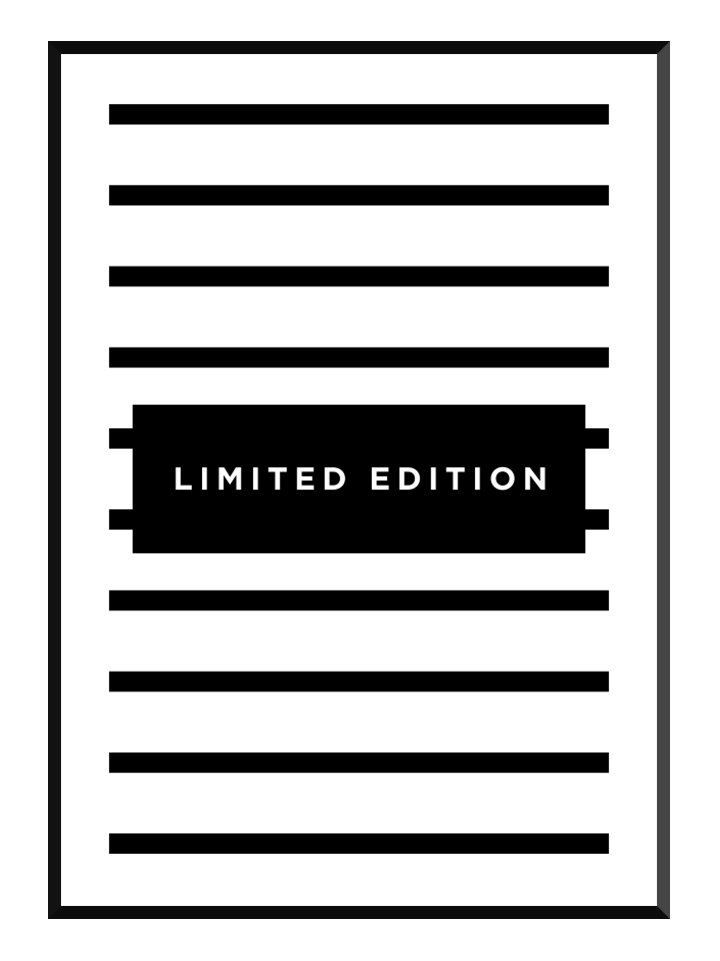 glry limited edition poster