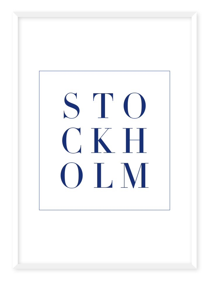 stockholm poster